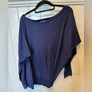 TART MATERNITY Ladies Women’s Size Small Navy Blue Assymetrical Maternit…